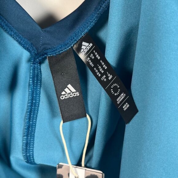 NWT ADIDAS X 11 HONOR Lightweight Training Tee Legend Marine/Black Size‎ 1X - Picture 7 of 13